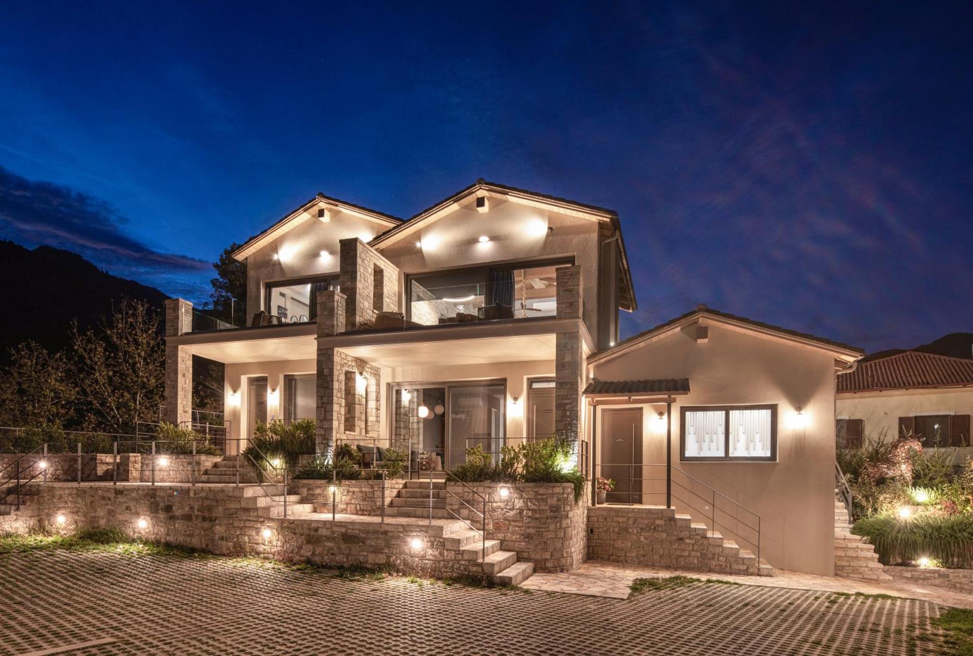 Evora Luxury Suites Mega Chorio エクステリア 写真