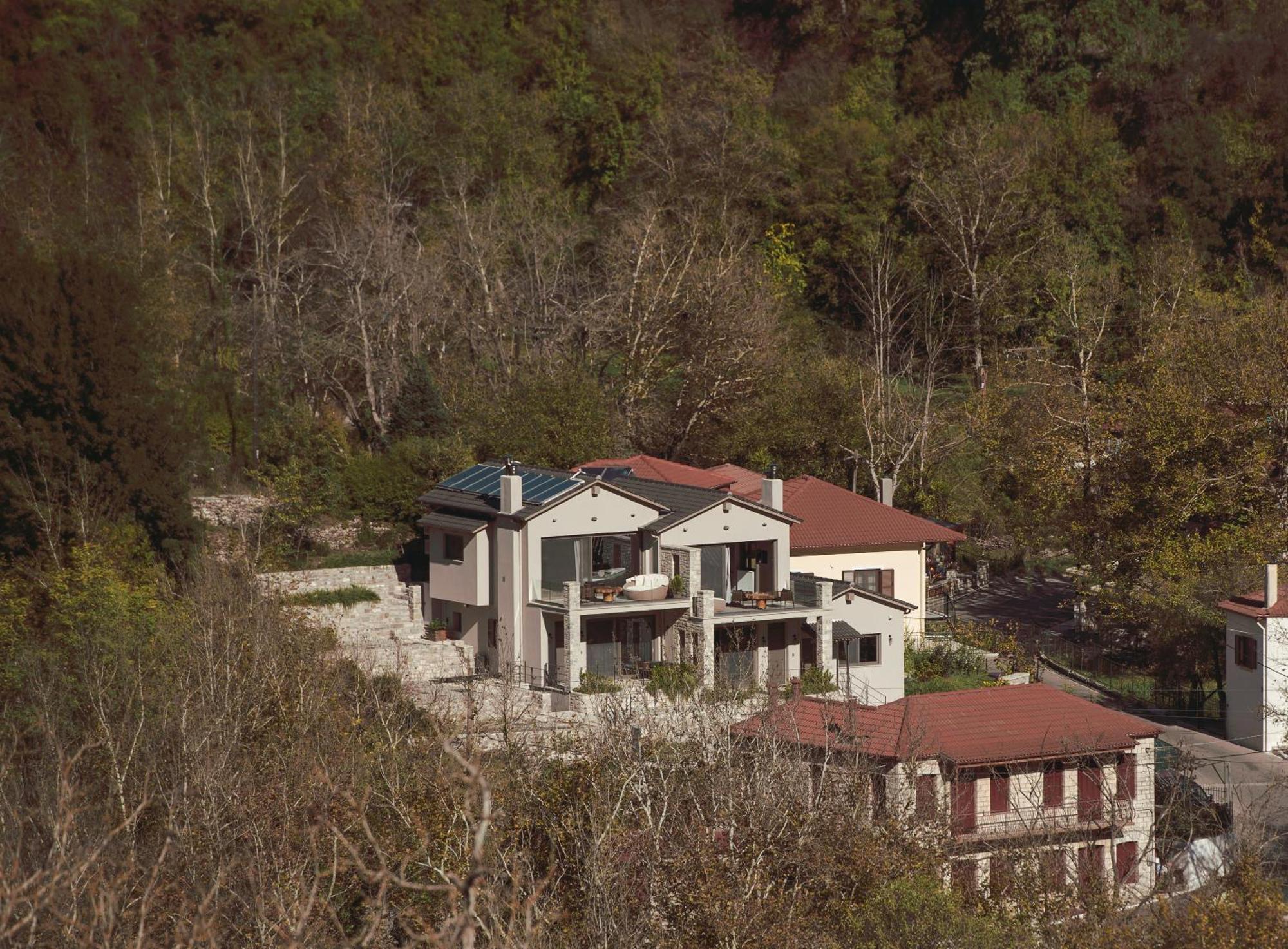 Evora Luxury Suites Mega Chorio エクステリア 写真