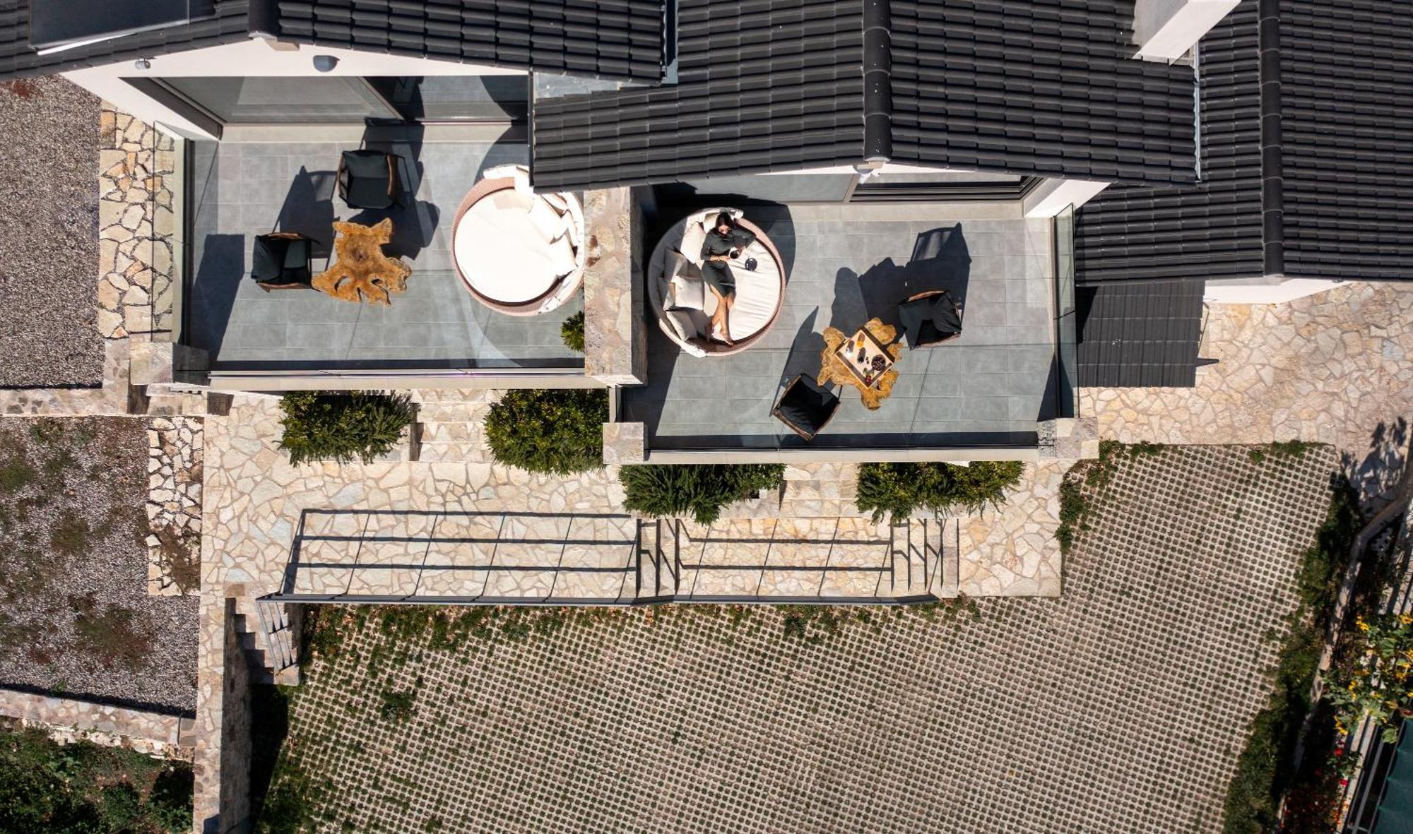 Evora Luxury Suites Mega Chorio エクステリア 写真