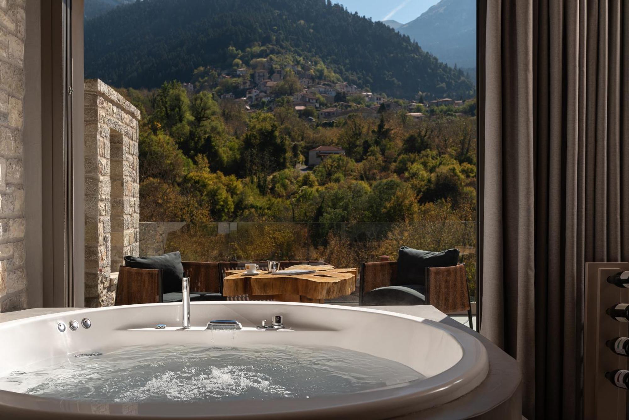 Evora Luxury Suites Mega Chorio エクステリア 写真