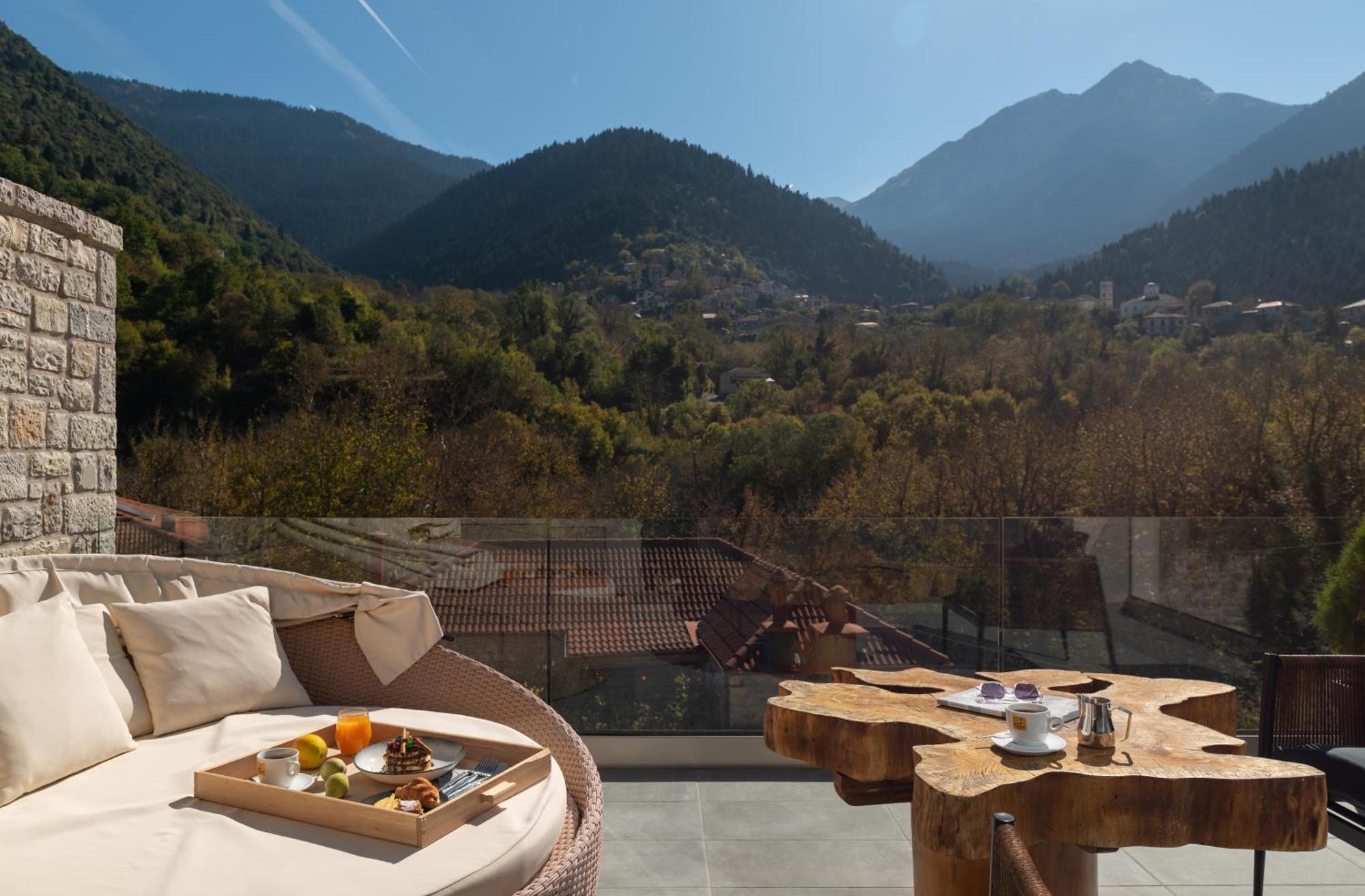 Evora Luxury Suites Mega Chorio エクステリア 写真