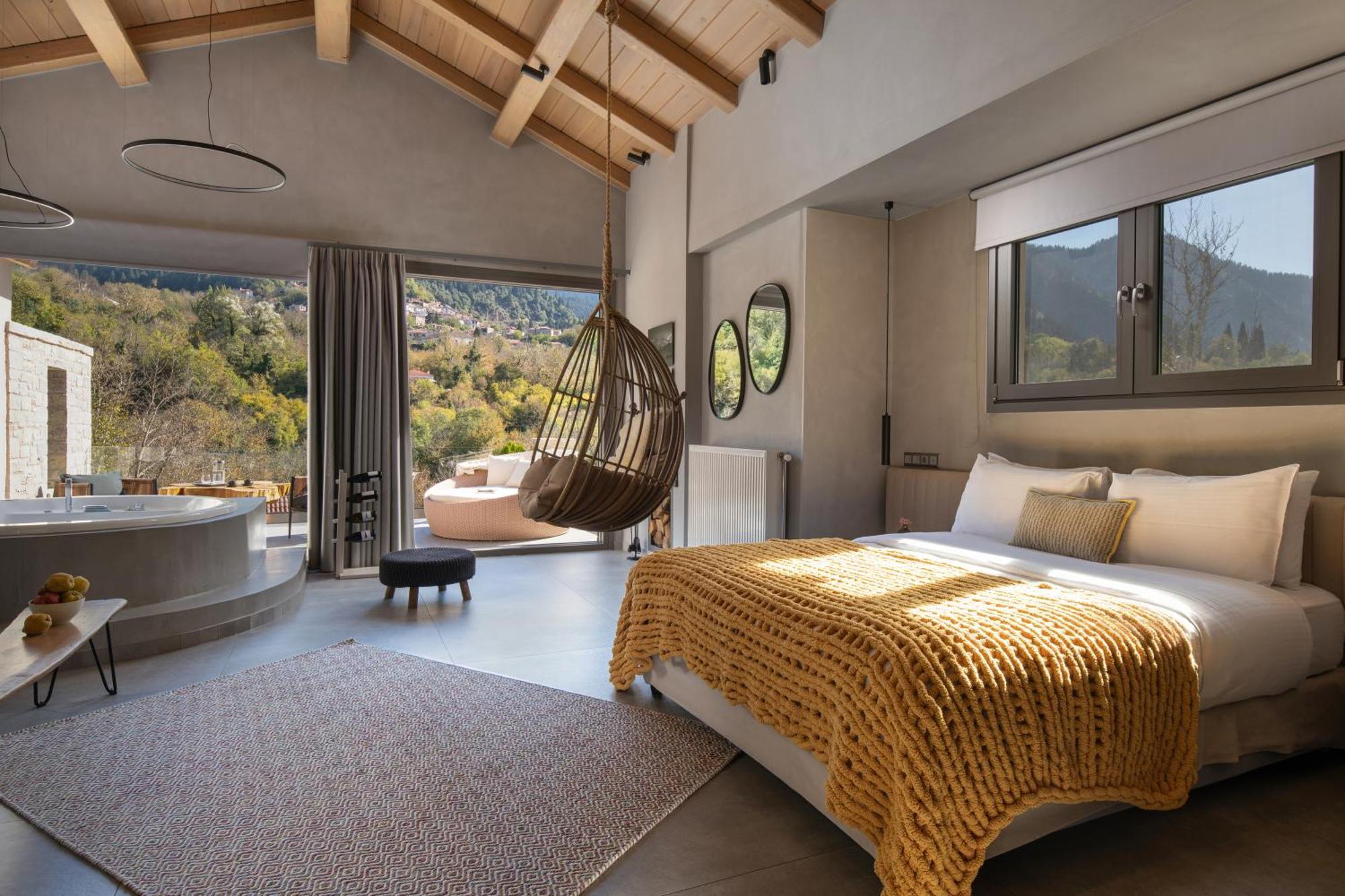Evora Luxury Suites Mega Chorio エクステリア 写真