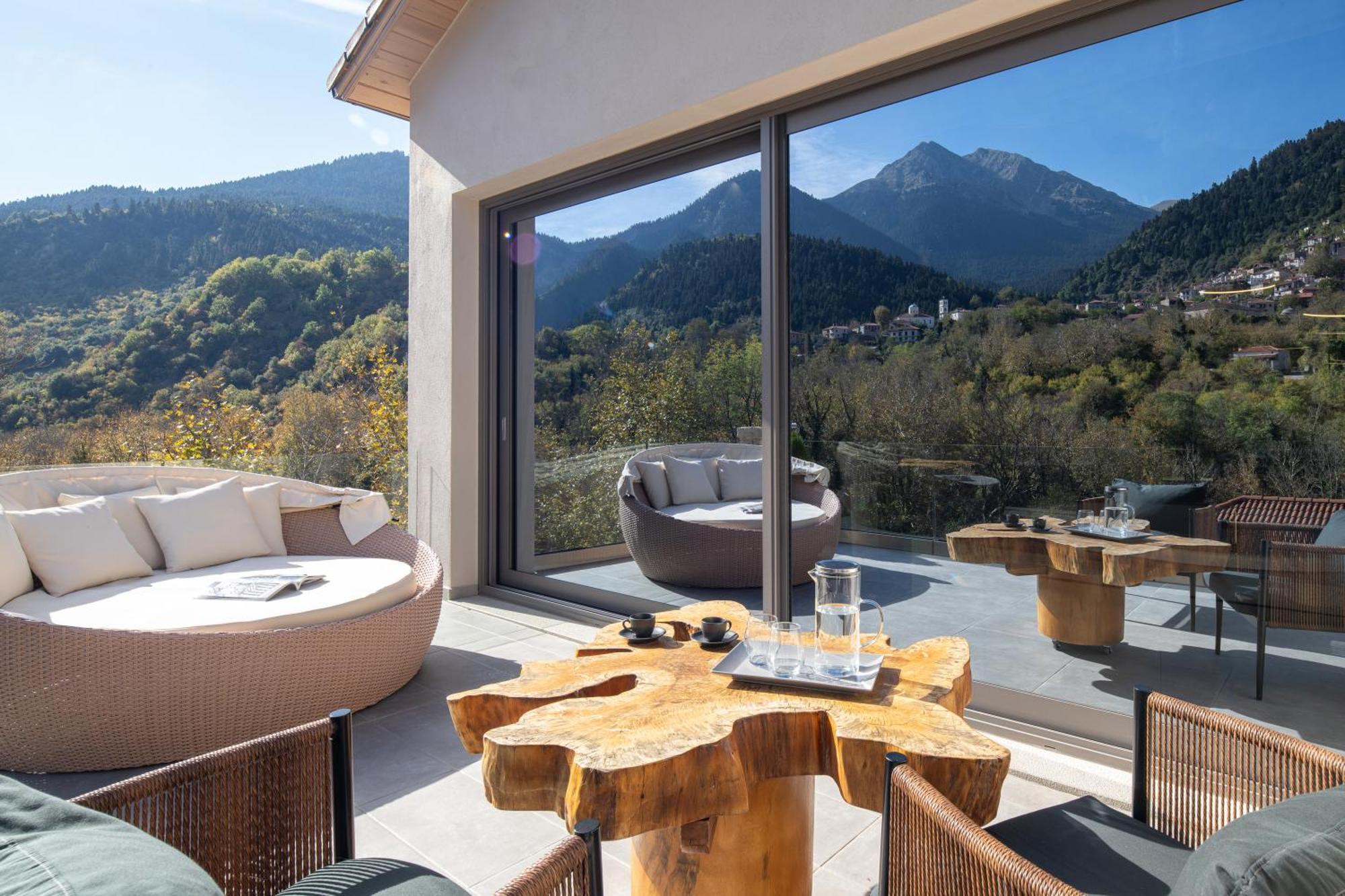 Evora Luxury Suites Mega Chorio エクステリア 写真