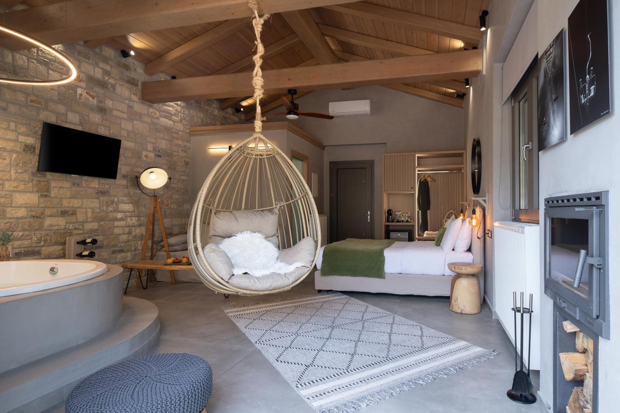 Evora Luxury Suites Mega Chorio エクステリア 写真