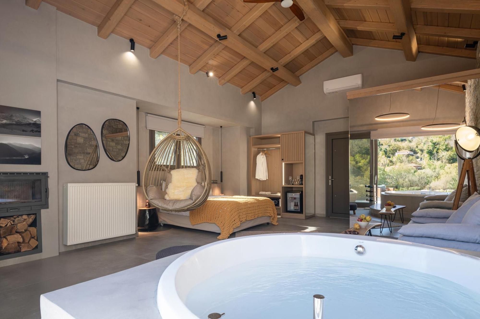 Evora Luxury Suites Mega Chorio エクステリア 写真