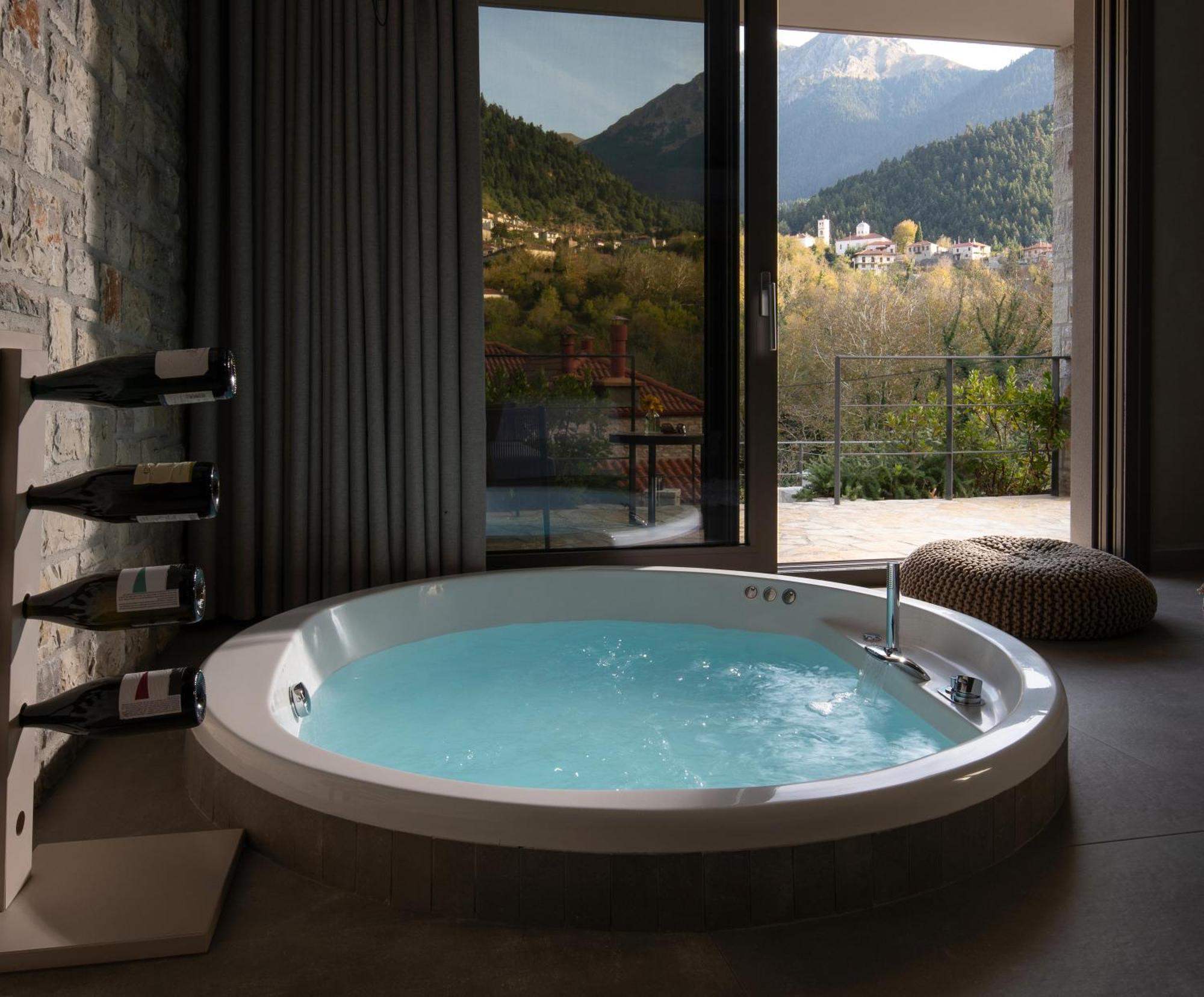 Evora Luxury Suites Mega Chorio エクステリア 写真